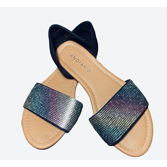 Andiamo Rhinestone Boho Sandals - Picture 2 of 5